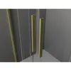 Mexen Velar Duo Duschkabine 90x80 cm Mattglas, Gold Produktbild-Vorschau 8