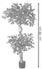 Decovego Künstlicher Ficus Benjamin, Kunstpflanze, 170 cm Produktbild-Vorschau 6