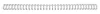 GBC Drahtbindercken WireBind 6,0 mm, A5, 24-Ringe, silber Voir les images du produit 4