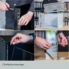 Serverschrank 19 Zoll unmontiert HMF 65700 7 HE Lichtgrau Produktbild-Vorschau