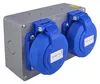 RoadEu – Doppelsteckdose 2x Schuko 230V 16A IP67 Produktbild-Vorschau 8