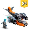 LEGO 31111 Creator 3-in-1 Cyber-Drohne - Cyber-Mech - Produktbild-Vorschau 4