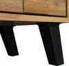 Merax Armoire TV avec 2 portes et 2 compartiments ouverts, Voir les images du produit 9