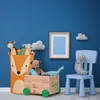 relaxdays Kinder Aufbewahrungskorb mit Fuchsmotiv Produktbild-Vorschau 2