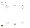 Simpo Lifestyle | Pergola PLUS Aluminium freistehend | 4x4 Produktbild-Vorschau 9