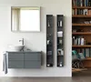 Konsolenunterschrank L-CUBE 400x820x547mm weiß hochglanz Produktbild-Vorschau 4