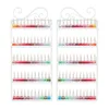 Metall Nagellack Regal Herz mit 5 Metall Ablagen als Links Produktbild-Vorschau 5