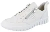 WALDLÄUFER H-Birdy Damen Schlupf Sneaker weiß genarbtes Produktbild-Vorschau 1