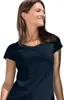 Baumwoll-T-Shirt mit V-Ausschnitt für Damen, 100% Produktbild-Vorschau 1