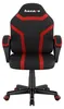 Gaming chair for children Huzaro Ranger 1.0 Red Mesh  black Anteprima dell’immagine prodotto 2