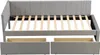 MODFU Schlafsofa Tagesbett 90x200cm mit 2 Schubladen und Produktbild-Vorschau 6