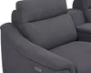 Vente-unique VERETO, Liegestuhlsofa, Wohnzimmer, Grau, 2 Produktbild-Vorschau 7