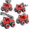 MODFU Spielfahrzeuge, Kinder Feuerwehrleiterwagen Produktbild-Vorschau 1