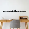 Wallity, Cologne Skyline, Wanddeko, Schwarz, Metall, 120 x Produktbild-Vorschau 2