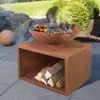 BUSCHBECK Holzkohlegrill-Feuerschale Rubigo rostoptik, 70 x Produktbild-Vorschau 3