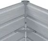 vidaXL Lit surélevé de jardin Acier galvanisé 129x129x77 cm Voir les images du produit 11