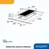 EKC 301-2 RK Plan de cuisson vitrocéramique Duo | Voir les images du produit 6