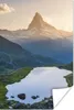 MuchoWow® Poster Matterhorn und Stellisee bei Produktbild-Vorschau 1