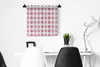MuchoWow® Wandteppich Wandbehang Erdbeere - Schablonen - Produktbild-Vorschau 3