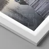 Gerahmtes Poster - Weißer Rahmen - Brücke Westen die Sonne Produktbild-Vorschau 2