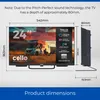 Televisor LED inteligente para camping de 24 pulgadas con Vista previa de la imagen del producto 7