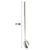 Excellent Houseware Rvs Rietjes Met Lepel 4 Stuks + Produktbild-Vorschau 10