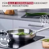 Fackelmann Bratpfanne Ovalgriff Ø 24 cm aus Edelstahl  Produktbild-Vorschau 5