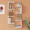Wandregal 'Omn' 2er Set Hängeregal 93 x 24 x 15 cm mit je 4 Produktbild-Vorschau 2