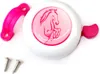 Set cestino bici borraccia e campanello per bambini rosa Anteprima dell’immagine prodotto 1