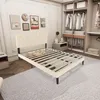 LZQ Polsterbett 140 x 200 cm Doppelbett mit Leder Kopfteil, Produktbild-Vorschau 10