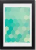Bild 20x30 MDF-Rahmen, Wandkunst Geometrischer Hintergrund Produktbild-Vorschau 1