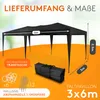Kronenburg Faltpavillon 3x6m - Wasserfest, UV-Schutz 50+, 0 Produktbild-Vorschau 2