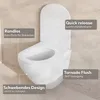 LOMAZOO LINEA Hänge-WC - Weiß - Rund Produktbild-Vorschau 4