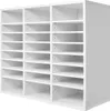 SucceBuy Literatur-Organizer aus Holz, 24 Fächer, Produktbild-Vorschau 1