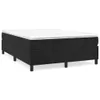 Bettgestell ohne Matratze Schwarz 140x190 cm Samt Produktbild-Vorschau 1