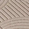 A close-up view of a textured beige carpet with a ribbed pattern. Podgląd zdjęcia produktu