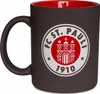 FC St. Pauli Kaffeebecher Logo, Original Fanartikel, Braune Produktbild-Vorschau 3