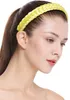WIG ME UP Breiter Haarreif geflochten Neongelb CXT-002-310 Produktbild-Vorschau 1
