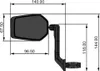 Ct Rueckspiegel E-View Evo M M.dazz Linse. Produktbild-Vorschau 3