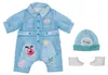 BABY born Deluxe Jeans Overall, 43cm Produktbild-Vorschau 18
