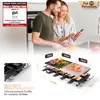 ProfiCook 2 in 1 Raclette Grill Grillplatte 10 Pfännchen Produktbild-Vorschau 2