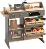 A wooden toy shop counter with various play food items displayed. Anteprima dell’immagine prodotto