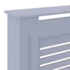 MDF Heizkörperverkleidung Grau 205 cm Produktbild-Vorschau 6