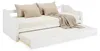 Homestyle4u Tagesbett 90x200 Ausziehbett Weiß mit Matratze Produktbild-Vorschau 30