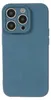 A dark blue phone case with a camera cutout is shown against a white background. Produktbild-Vorschau