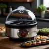 GreenBlue automatic egg cooker power up to 7 eggs measuring Produktbild-Vorschau 13