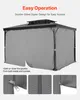 SucceBuy Rideau de terrasse Pavillon 2840x2840x2040mm Voir les images du produit 4