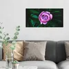 DEQORI Hybrid Leinwand Bild 60x30 cm 'Rosa Blütenzauber' Produktbild-Vorschau 3