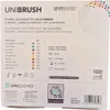 Unibrush Einmalzahnbürsten mit Zahnpasta bunt gemischt 100 Produktbild-Vorschau 1
