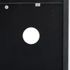 Moderne minimalistische Vitrine mit Glastüren, Hochschrank Produktbild-Vorschau 7